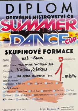 dance cup boskovice