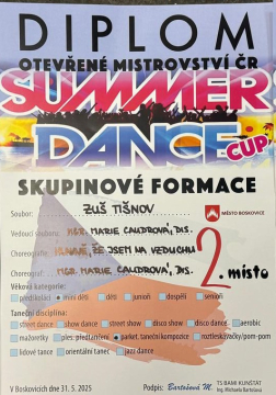 dance cup boskovice